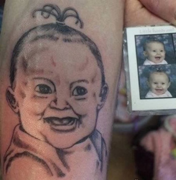Fotos familiares que se volvieron tatuajes increíbles