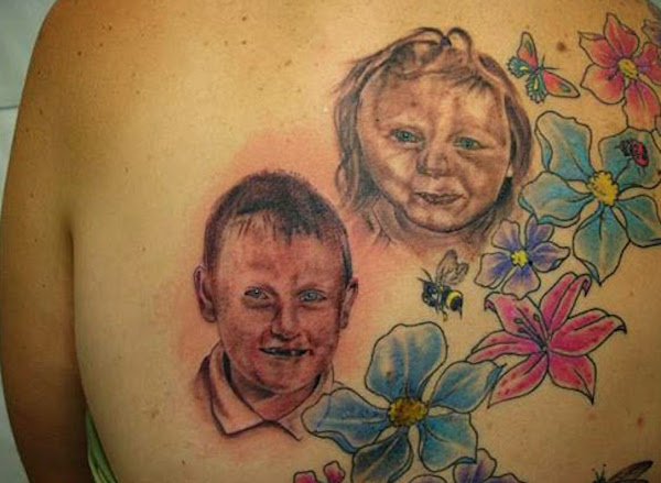 Fotos familiares que se volvieron tatuajes increíbles