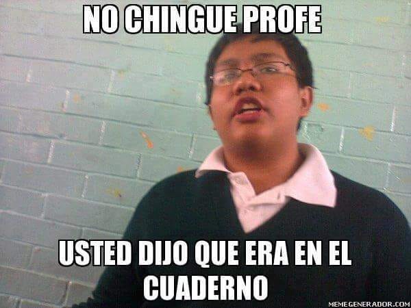 Memes dia del estudiante