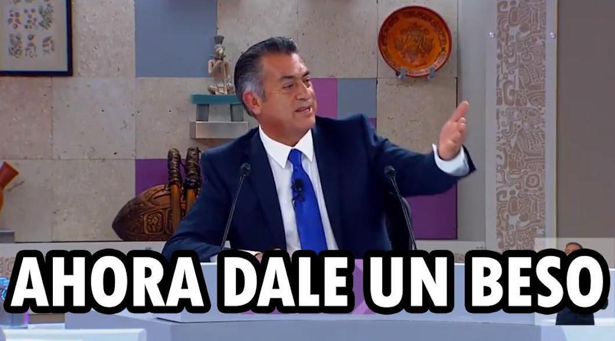 Segundo Debate Presidencial Bronco Memes Beso
