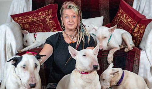 Liz Haslam Mike Mujer Marido Perros