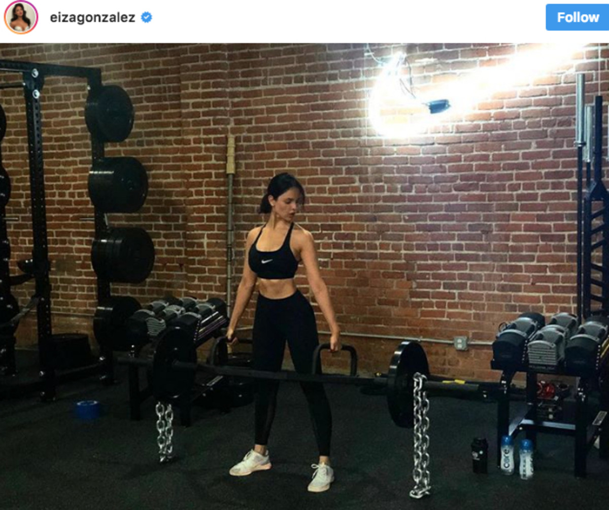 Eiza González sorprende Forma Hacer ejercicio