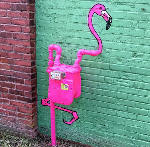 Artista transforma los paisajes urbanos en obras creativas y divertidas