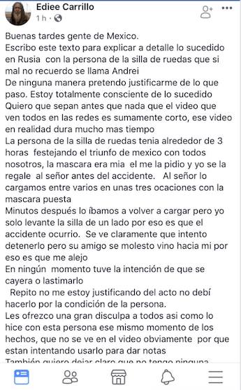 Mexicano Que Tiró A Viejito Silla De Ruedas Rusia