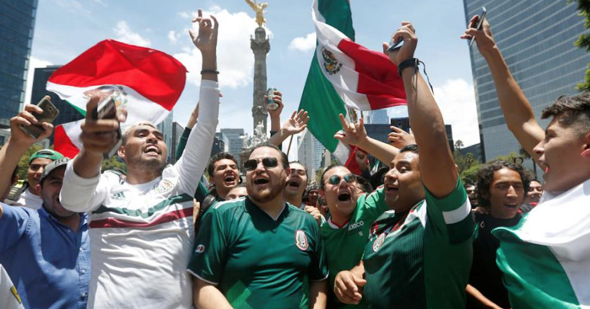 AsÃ­ se puso la fiesta (p$da) nacional por el triunfo de MÃ©xico