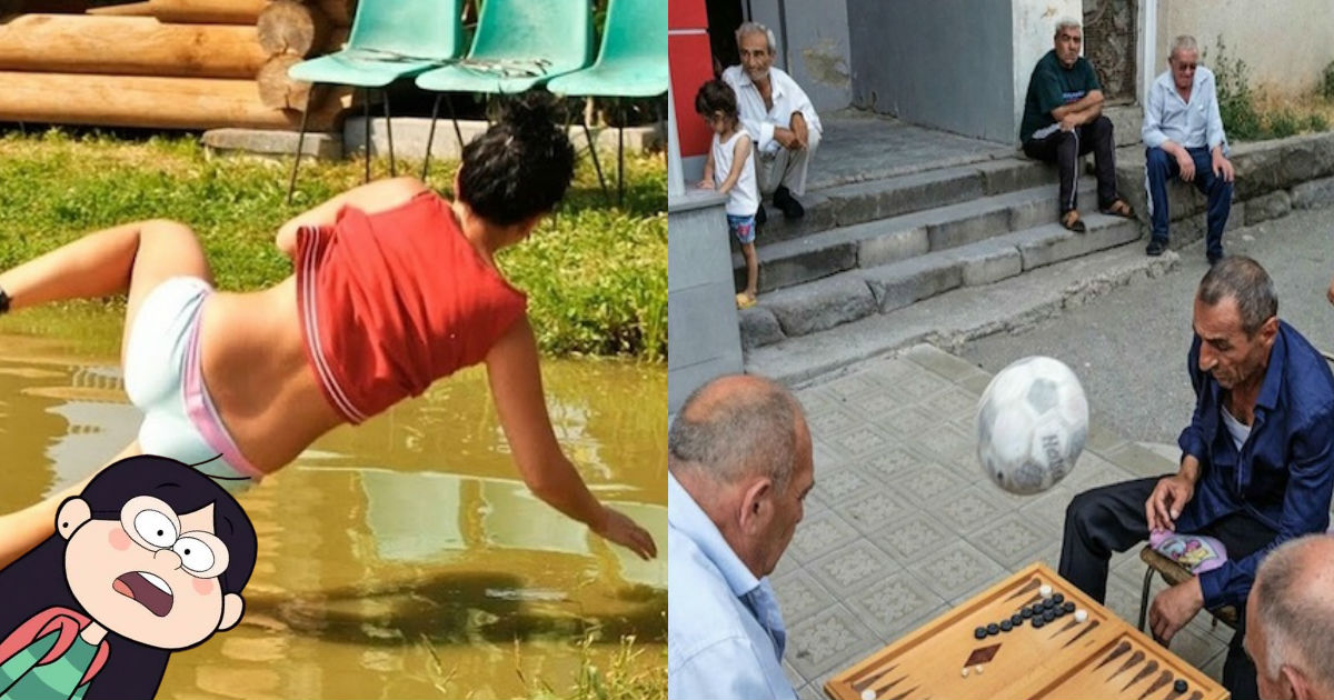 Fotos tomadas por personas que estuvieron en el lugar y momento exactos