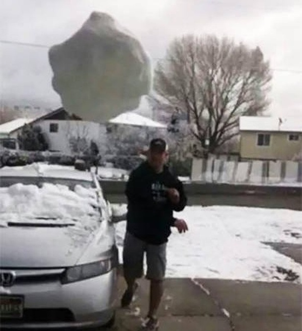 Fotos tomadas por personas que estuvieron en el lugar y momento exactos