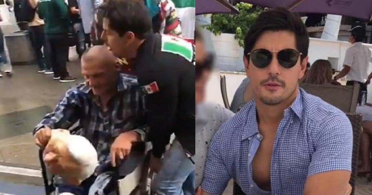 Mexicano Que Tiró A Viejito Silla De Ruedas, Mexicanos En Rusia, Rusia 2018, Viejito Silla Ruedas, Video, AMLO
