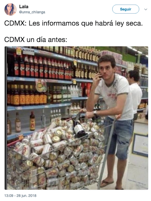 Los mejores memes para sobrevivir a la Ley Seca