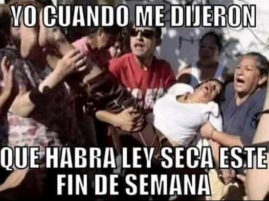 Los mejores memes para sobrevivir a la Ley Seca
