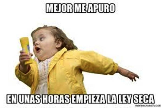 Los mejores memes para sobrevivir a la Ley Seca