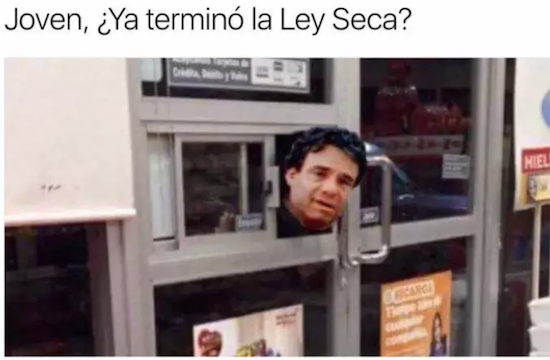 Los mejores memes para sobrevivir a la Ley Seca