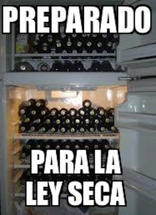 Los mejores memes para sobrevivir a la Ley Seca