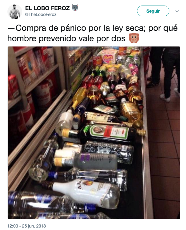 Los mejores memes para sobrevivir a la Ley Seca