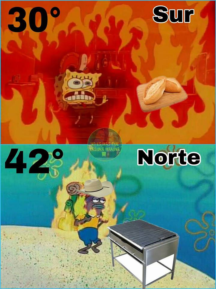 Memes calor provincia