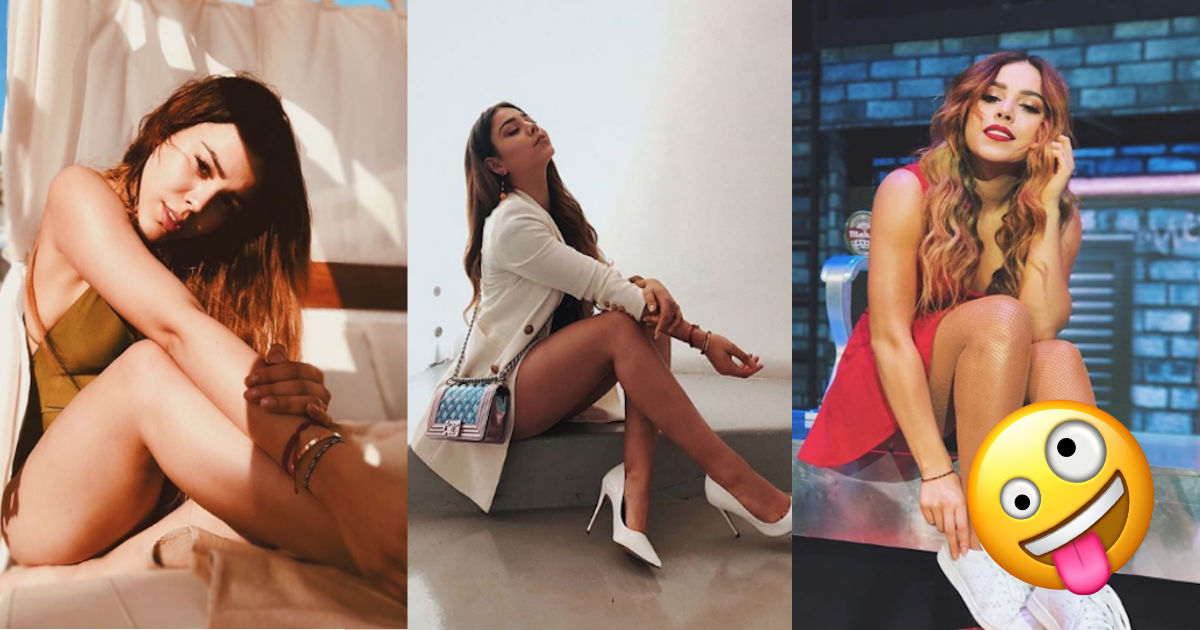 Danna Paola presume sus piernas y todos enloquecen