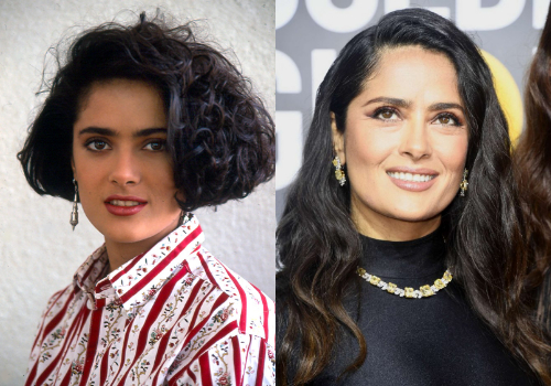 Salma Hayek Antes Después