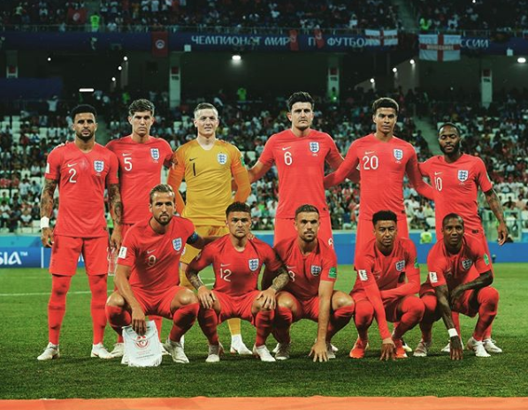 Festejo Seleccion Inglesa
