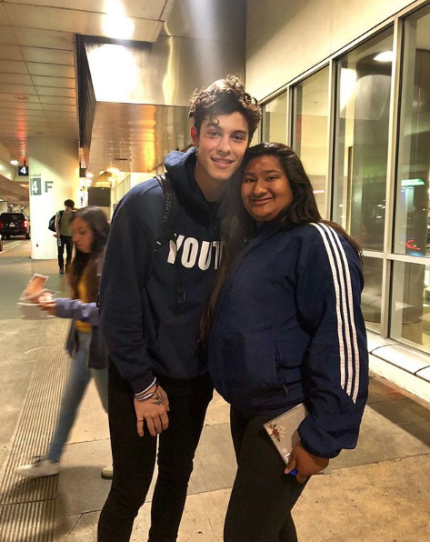 Shawn Mendes y Marlen Orozco