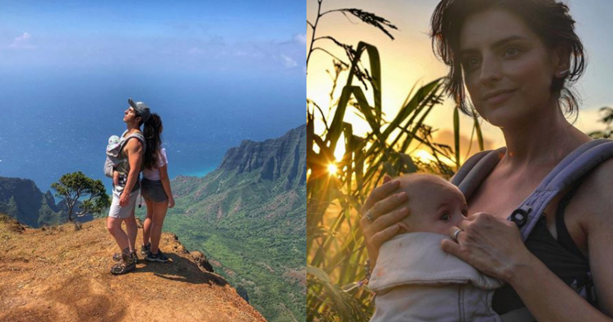 Mauricio Ochmann Aislinn Derbez Vacaciones Hawai, Aislinn Derbez Hija, Mauricio Ochmann Hija, Kailani Bebe, Bebe Kailani, Derbez