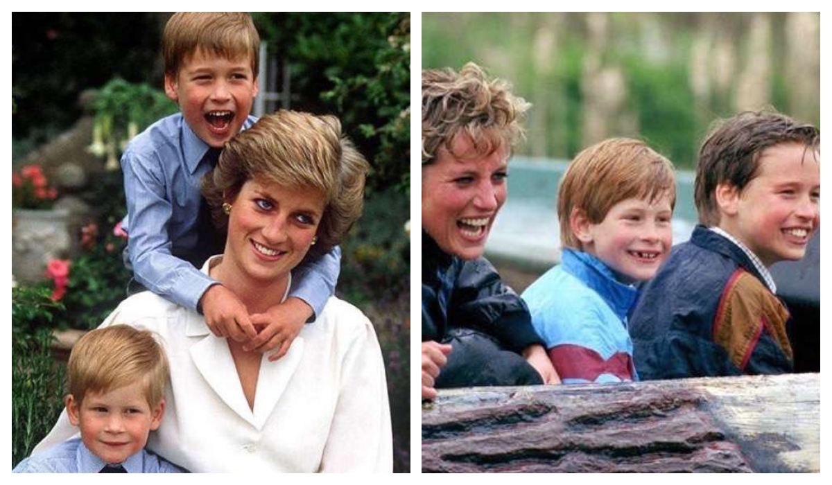 Princesa Diana Fotos demuestran Amaba William y Harry