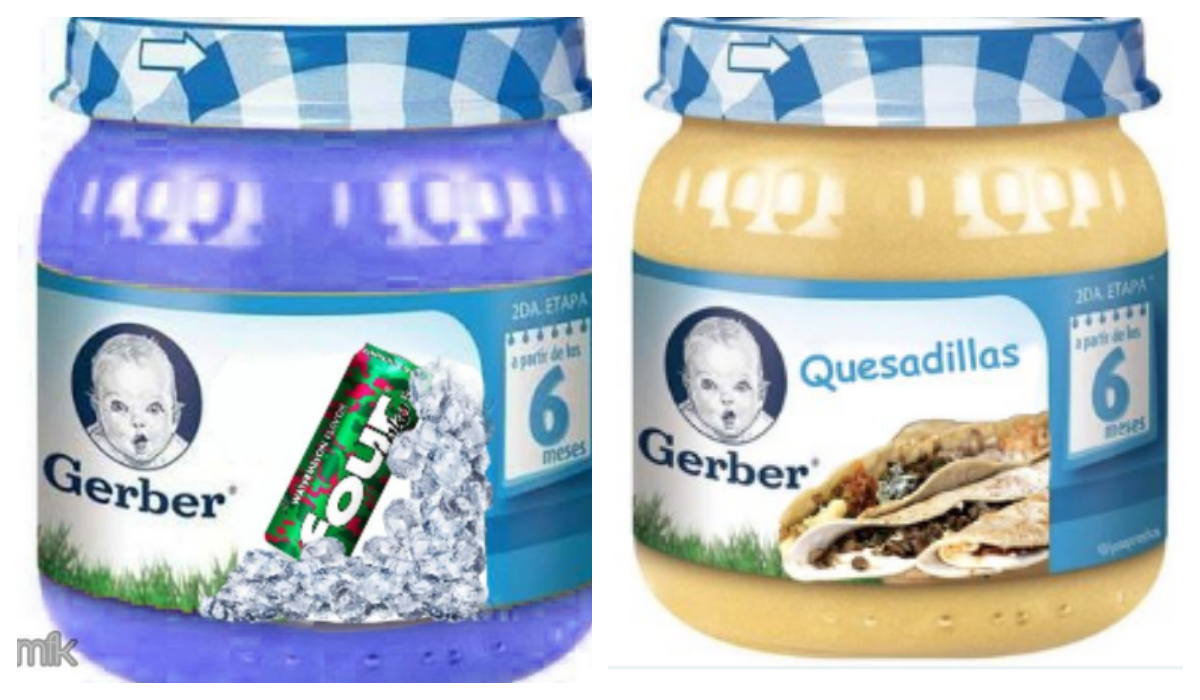 Mejores memes Gerbers sabores Comida Mexicana