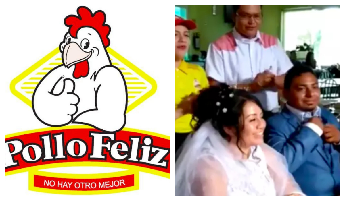 Pareja boda Sucursal Irapuato Pollo Feliz