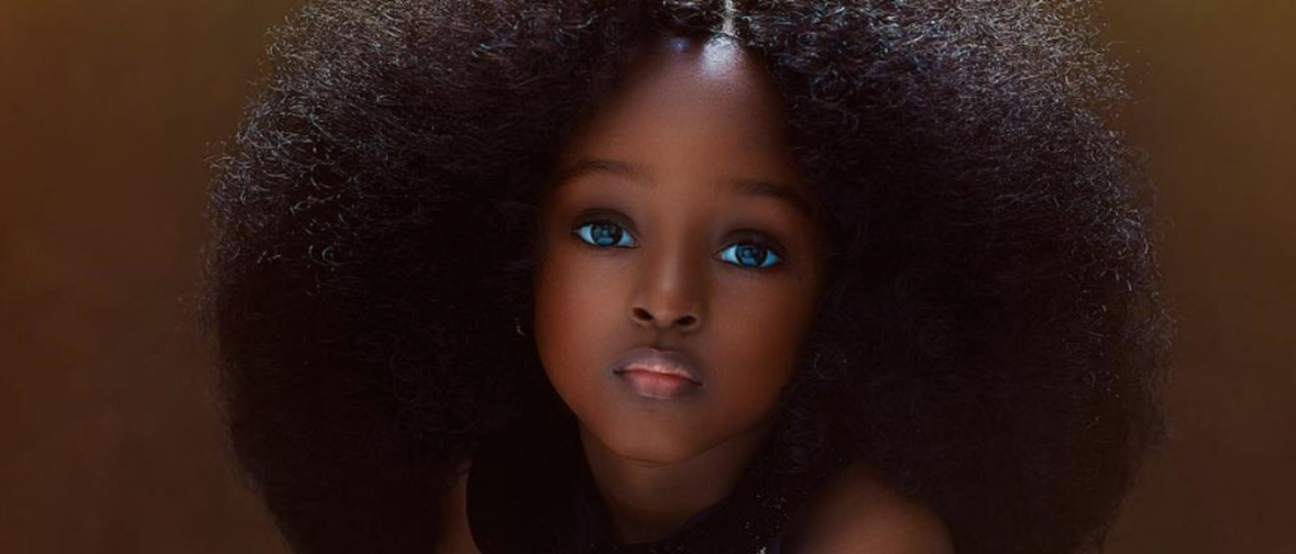 Niña bonita Del Mundo Ciudadana Nigeria