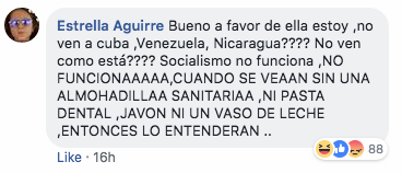 Reacciones al video de Alicia Otero