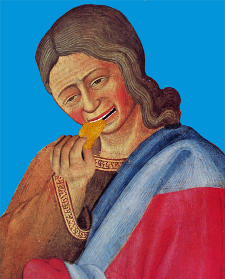 Comer papitas