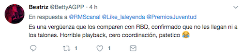 La gente no quiere a los nuevos "RBD"