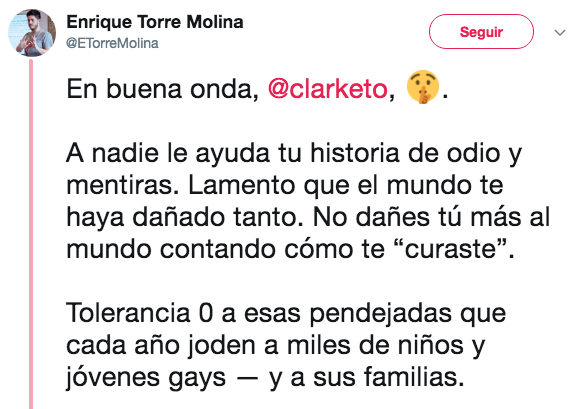 Pedro Sola responde a mauricio Clark