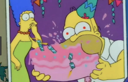 foto-homero-simpson-episodio-come-pastel-cumpleanos-fox