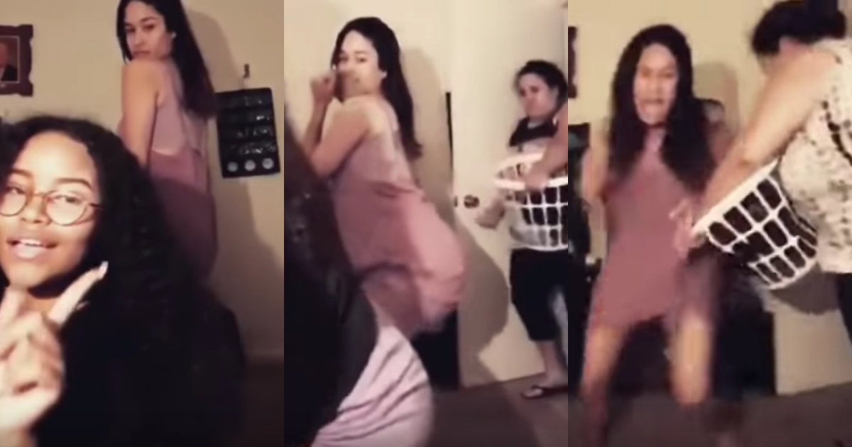 Cuando Tu Mamá Descubre Que, Mamá Chanclazo Hijos Twerking, Chanclazo, Perreo, Viral, Internet