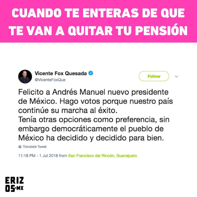 Memes de la pensión de FOX
