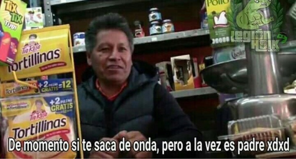 Meme senor de la tienda