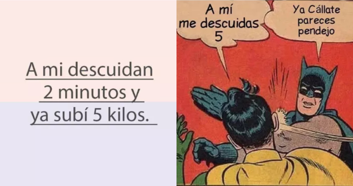 Me descuidas 2 minutos