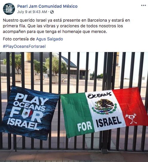 Pearl jam toco para un fan muerto