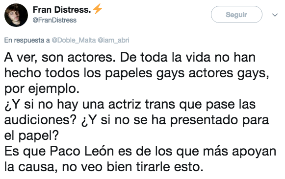 Critican Paco LeÃ³n La casa de las flroes