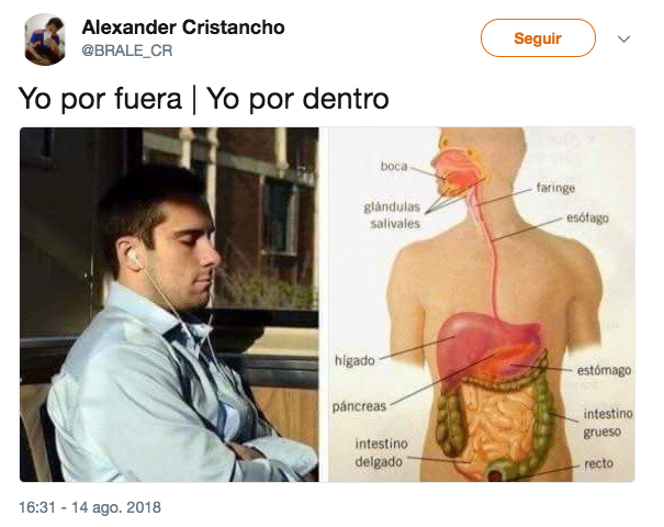Los mejores memes de Yo por fuera / Yo por dentro