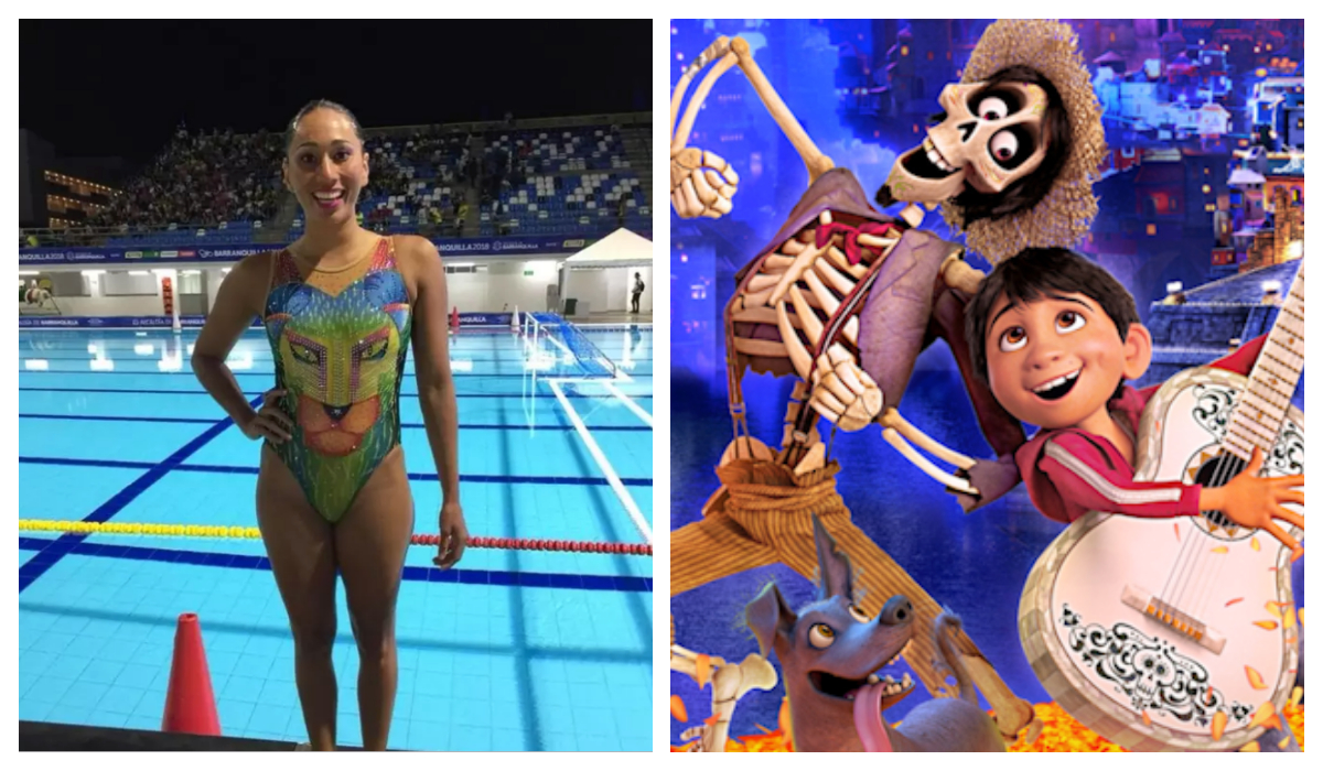 Equipo mexicano nataciÃ³n Trajes inspirados PelÃ­cula Coco