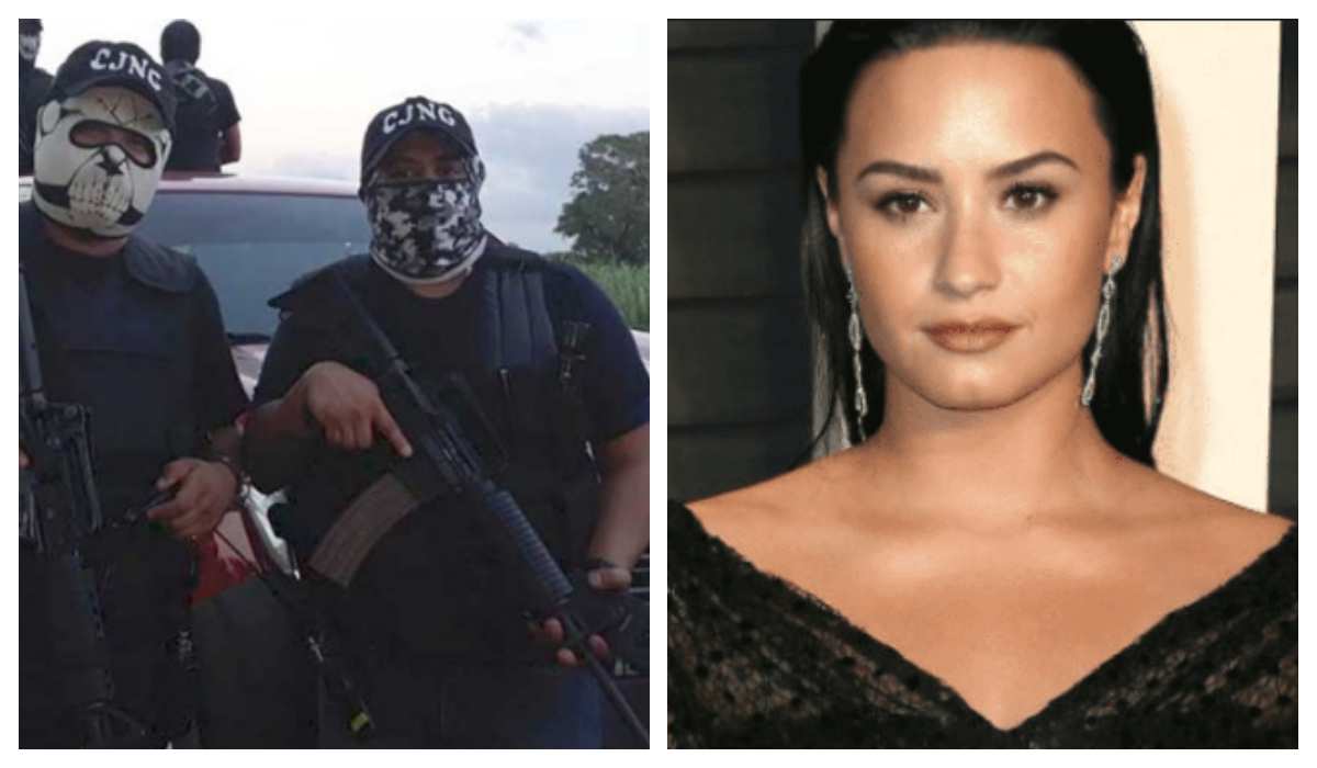 Demi Lovato Narco mexicano Nueva Generación