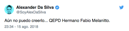 Así reaccionaron los integrantes de UFF a la muerte de Fabio