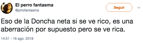 De los creadores de la Manteconcha, llega la Doncha