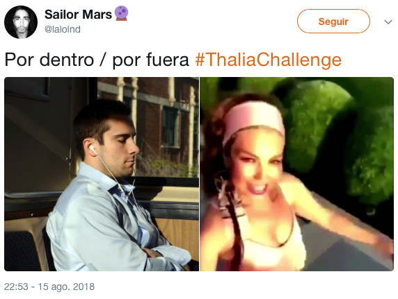 Únete al #ThaliaChallenge para que te mandemos a sentar