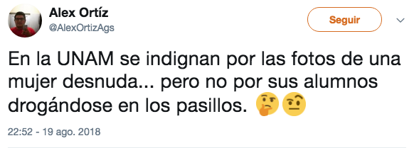 Mujer se toma fotos desnuda en las islas de la UNAM