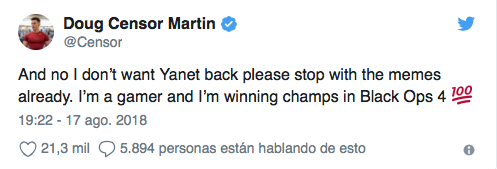 Dejó a Yanet García para ser campeón videojuegos... y perdió