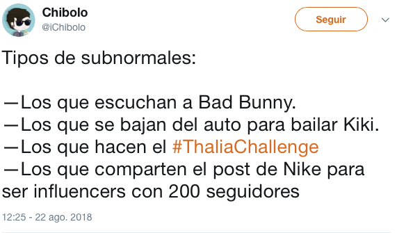 Memes 'tikitikití' para hacer el #ThaliaChallenge
