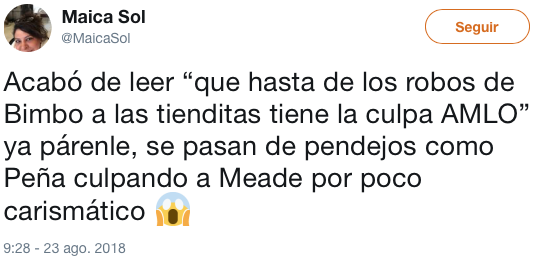 Peña Nieto: culpa de derrota del PRI a Meade, no a él