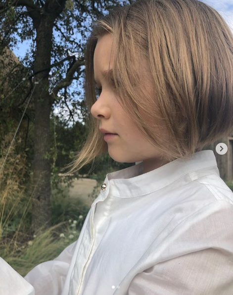 Así se ve la hija de Victoria Beckham imitando su estilo